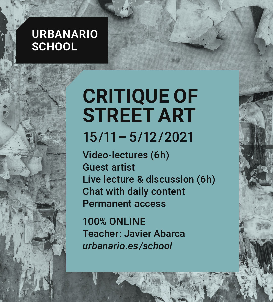 Critique of street art - Urbanario School