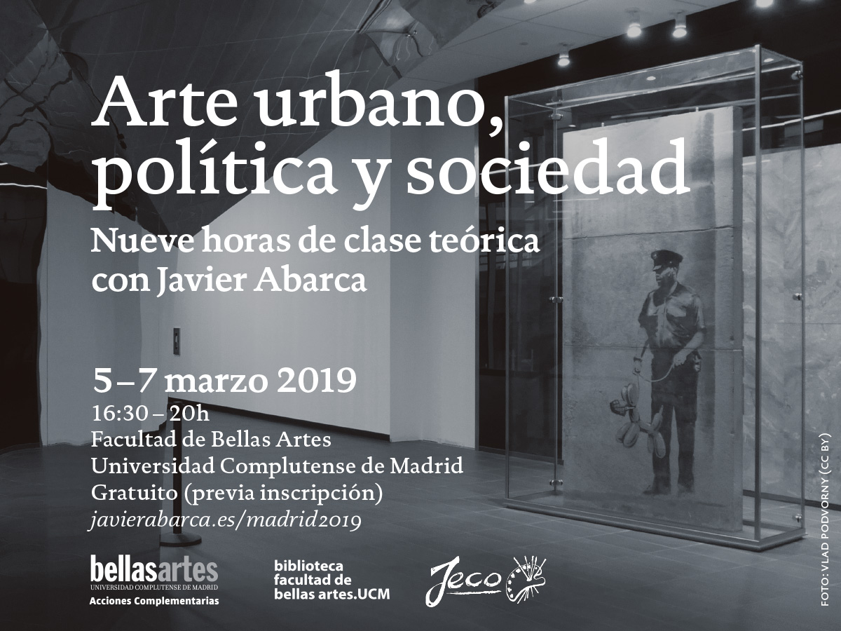 Arte-urbano-politica-y-sociedad - curso con Javier Abarca